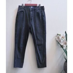 Hollister Ultra High Rise Mom Jean Vintage Stretch Black‎ Women's 7R/28 Momcore